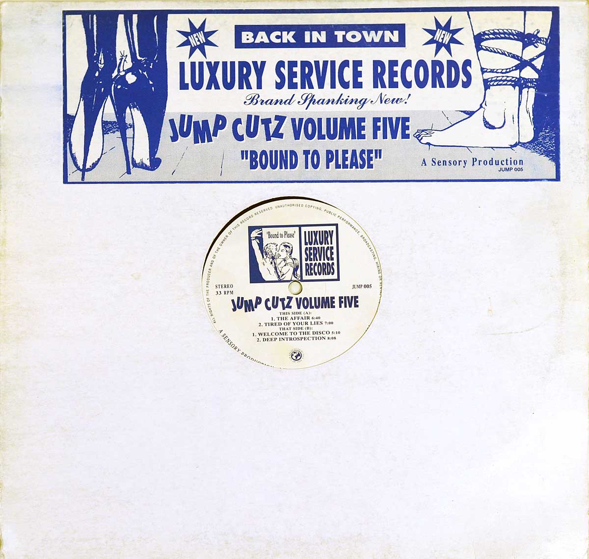 Album Front Cover Photo of JUMP CUTZ - Jump Cutz Volume Five 