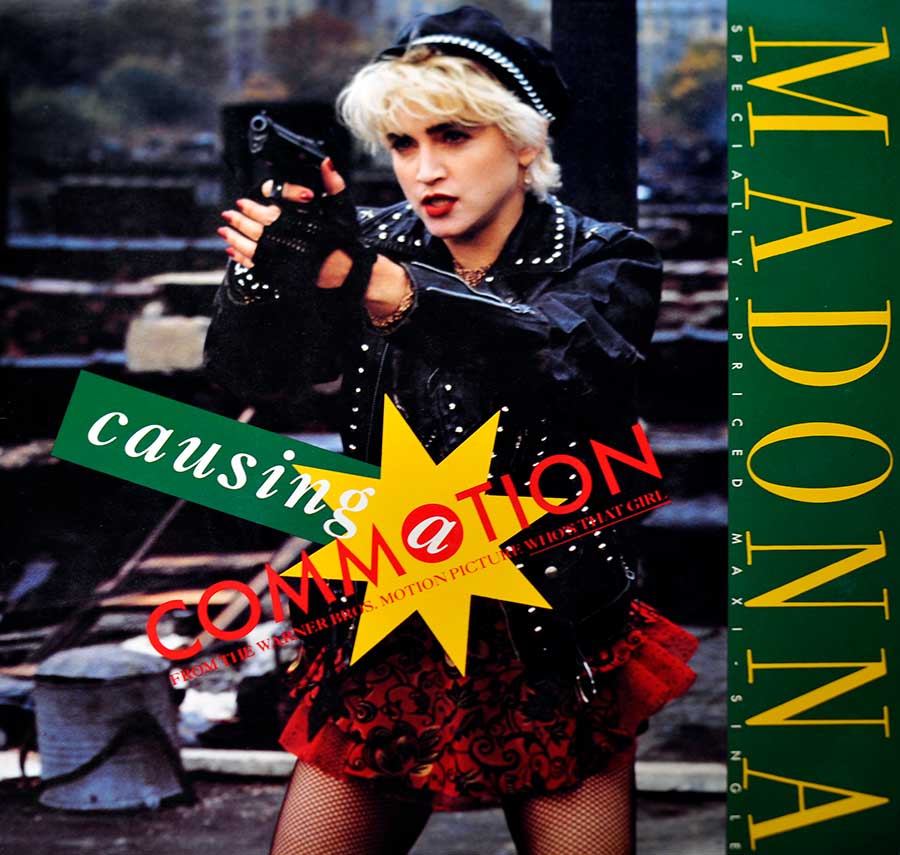 MADONNA - Causing Commotion 12" Vinyl MAXI-SINGLE  front cover https://vinyl-records.nl