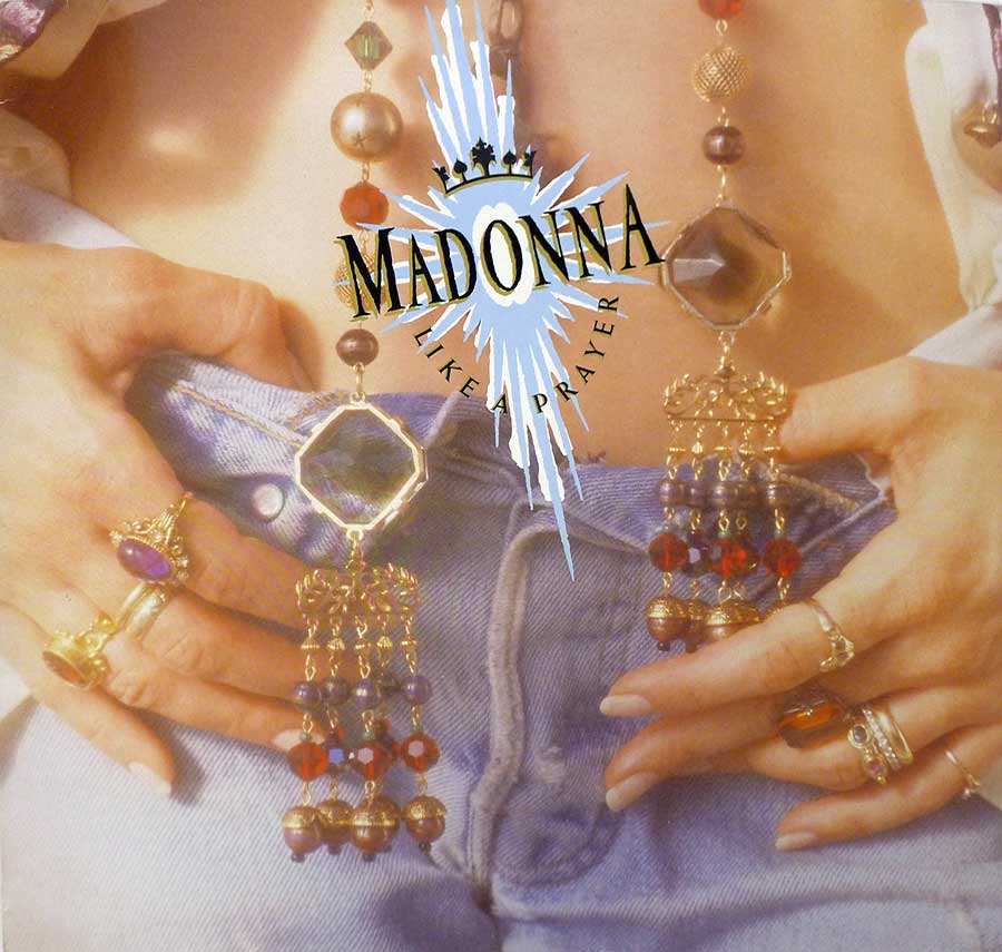 MADONNA - Like A Prayer 12" Vinyl LP Album front cover https://vinyl-records.nl