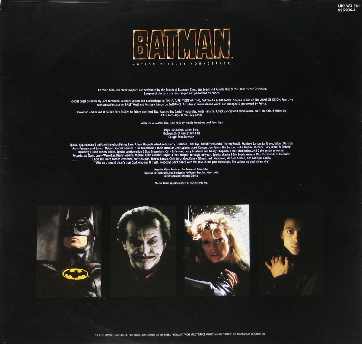 Prince Batman Rock OST Soundtrack 12