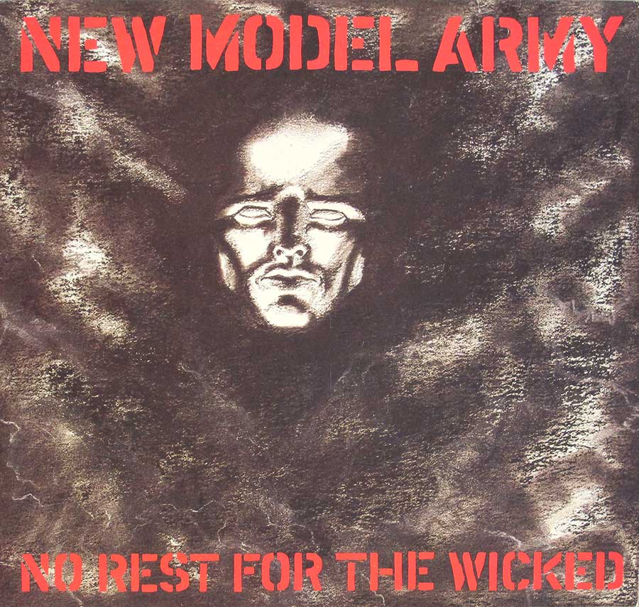 Front Cover Photo Of NEW MODEL ARMY - No Rest For The Wicked 12" LP Vinyl Album