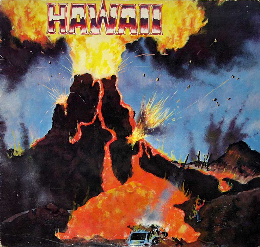 Front Cover Photo Of HAWAII - One Nation Underground Shrapnel 12" LP ALBUM VINYL 
