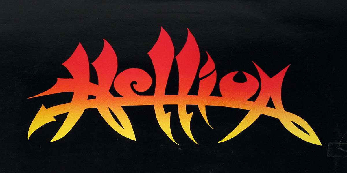 large album front cover photo of: HELLION ( Los Angeles ) 