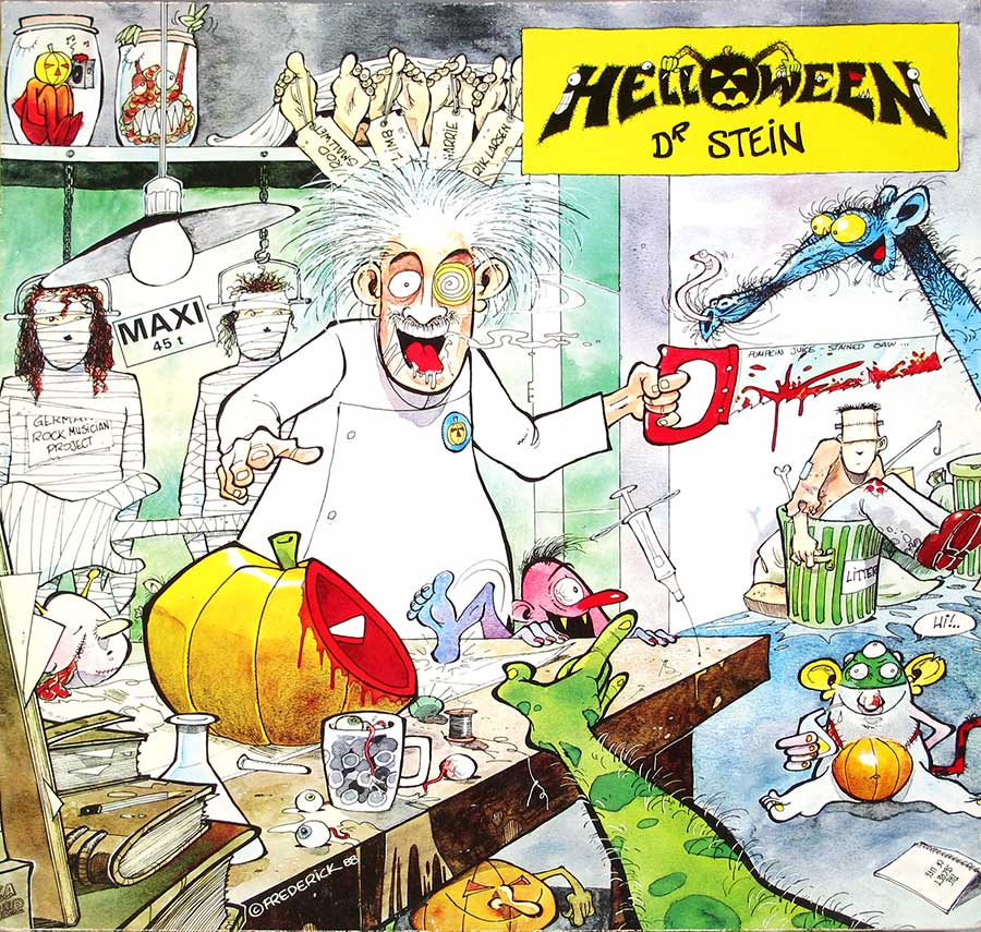 Album Front Cover Photo of HELLOWEEN DR STEIN ACCORD OIS France  