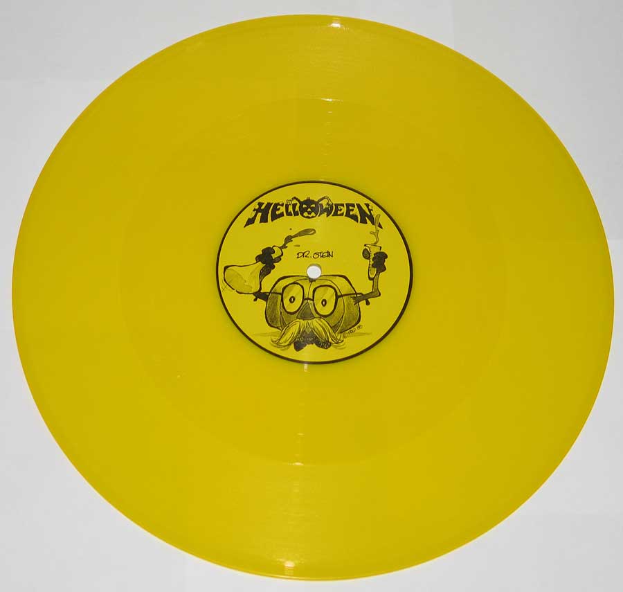 High Resolution # Photo HELLOWEEN Dr Stein Yellow Vinyl 