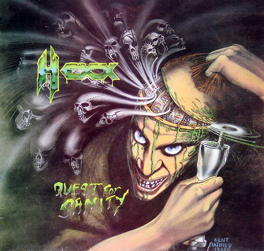 Album Front Cover HEXX - Quest for Sanity 