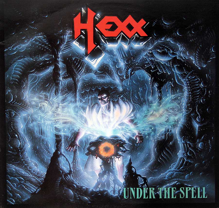 Album Front Cover of "Under The Spell" by "HEXX"