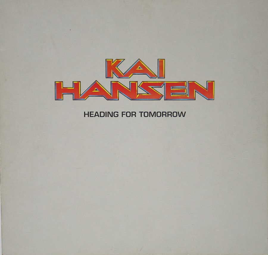 Front Cover Photo Of Kai Hansen / Gamma Ray - Heading for Tomorrow-
