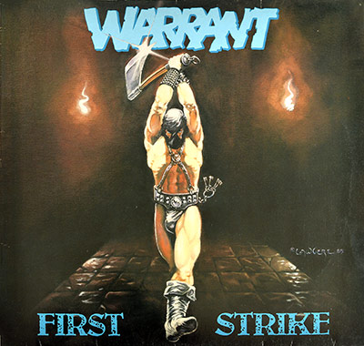 WARRANT - First Strike album front cover vinyl lp album https://vinyl-records.nl