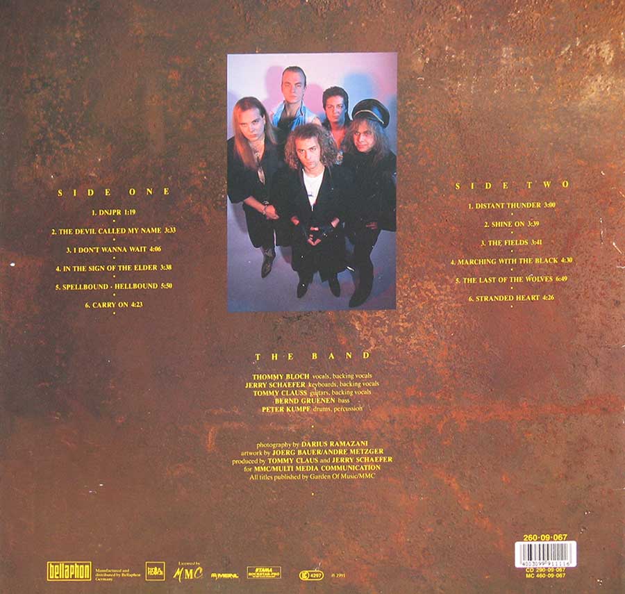 ZAR - Sorted Out 12" Vinyl LP Album album back cover