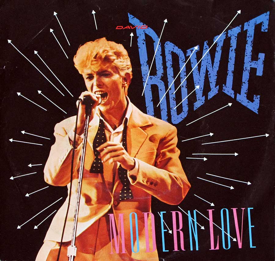 Front Cover Photo Of DAVID BOWIE - Modern Love 7" 45RPM PS Single Vinyl