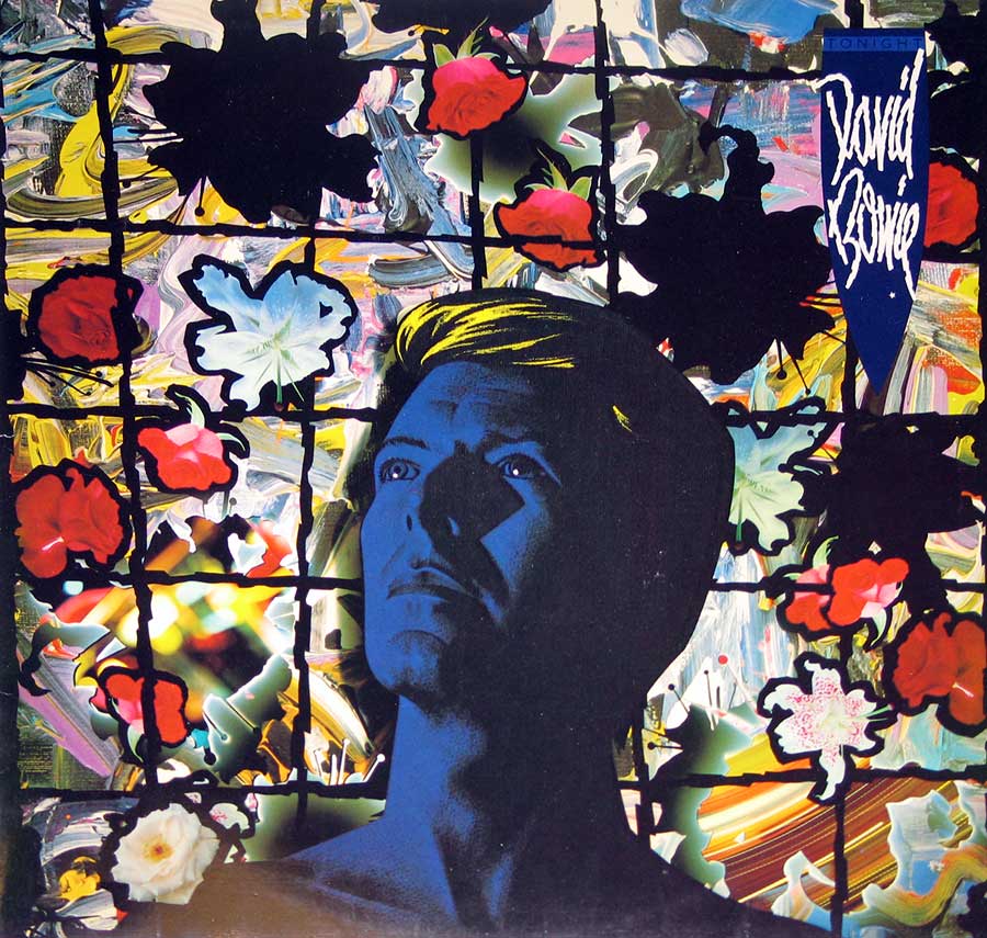 Front Cover Photo Of DAVID BOWIE - Tonight 12" Vinyl LP ALbum