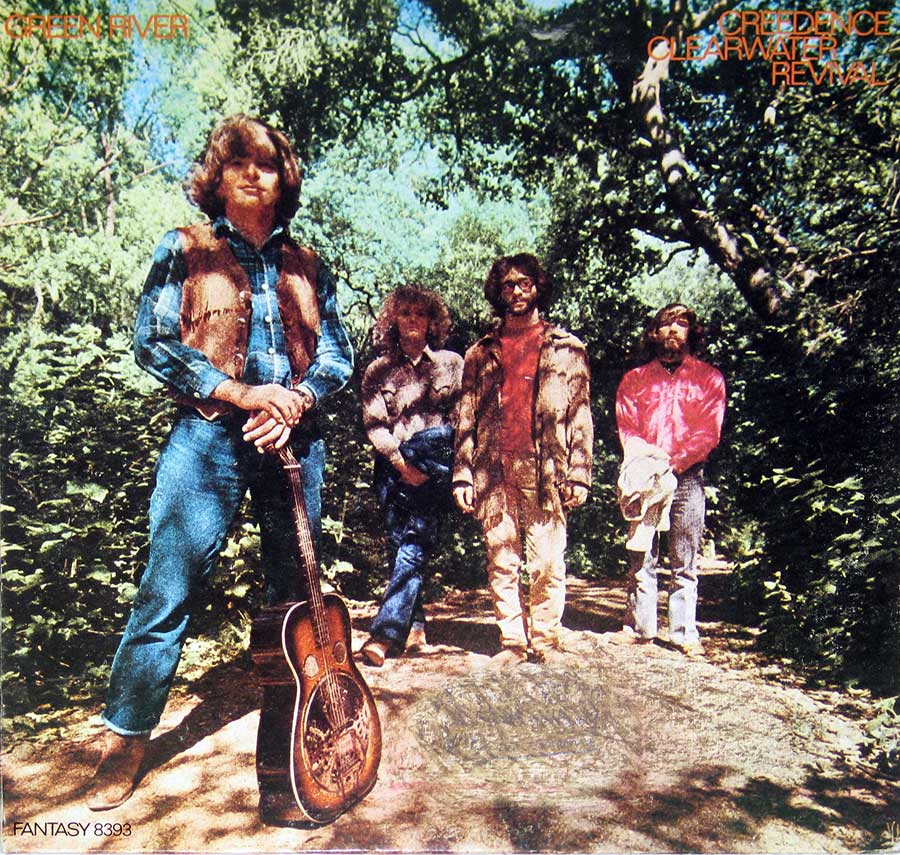 Creedence Clearwater Revival - Green River ( USA Release ) 12" Vinyl LP Album front cover
