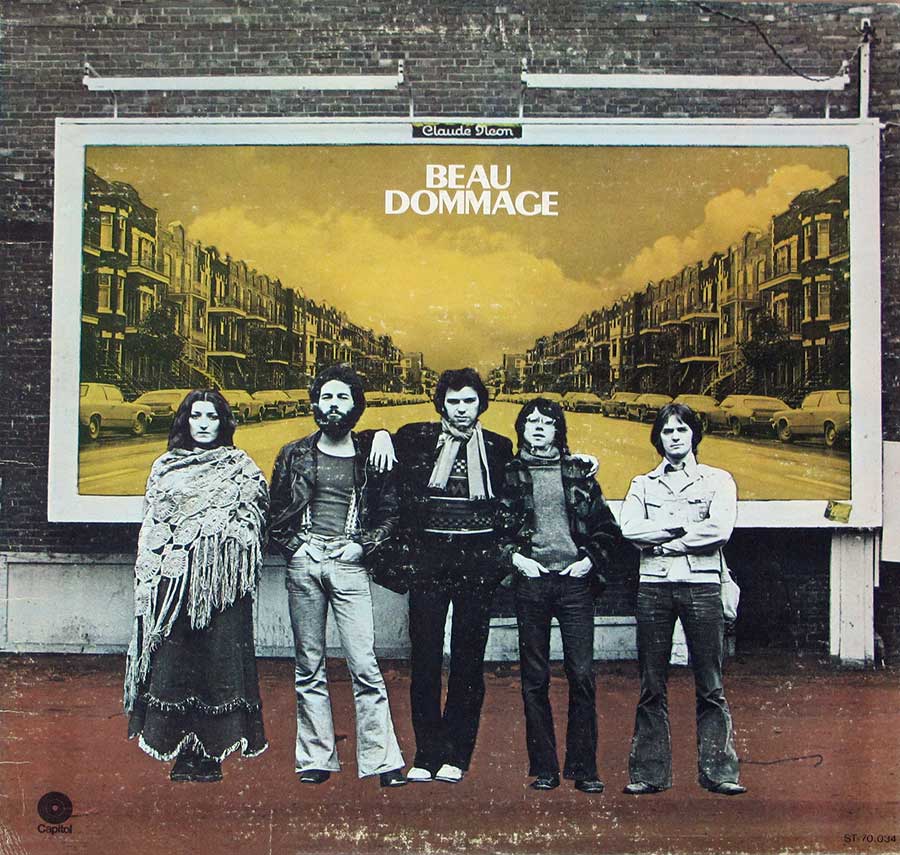 BEAU DOMMAGE - Self-Titled 12" LP VINYL Album front cover https://vinyl-records.nl