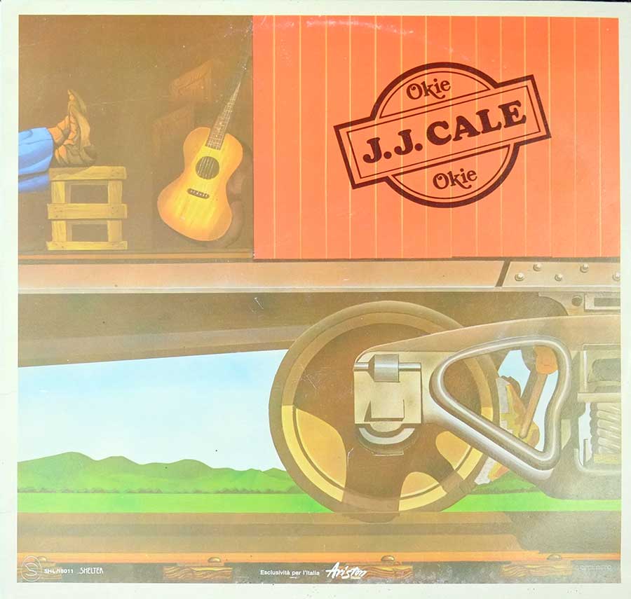 J.J. CALE - OKIE Italian Release 12" LP VINYL front cover https://vinyl-records.nl