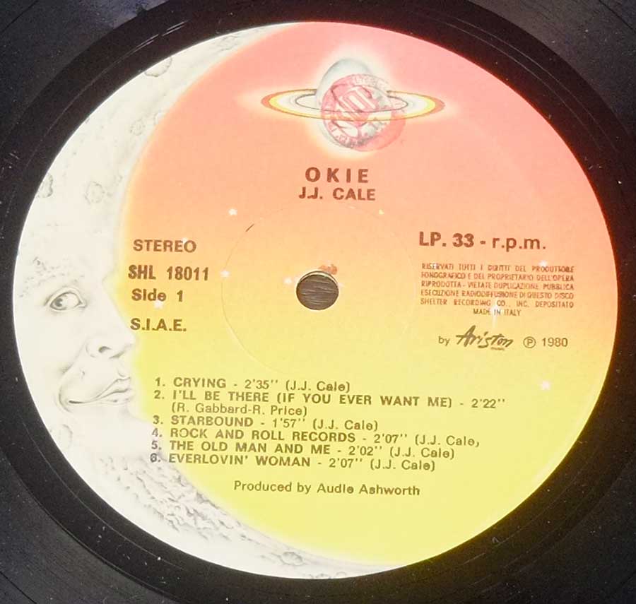 "OKIE" Record Label Details: Auriston SHL 18011 (SIAE) 