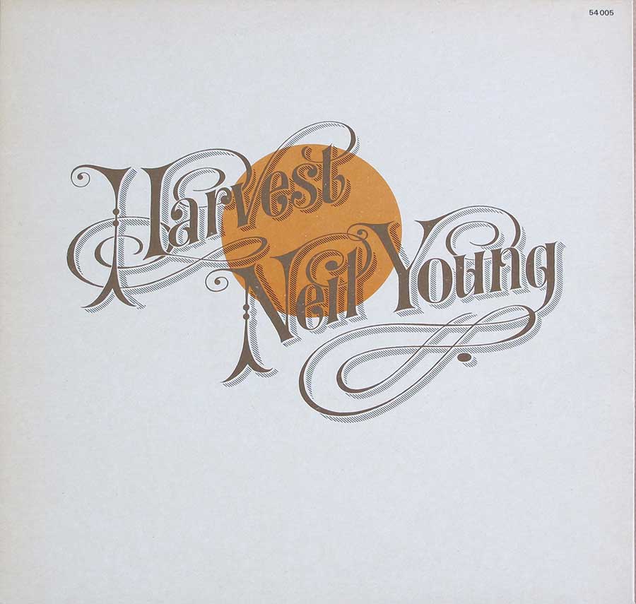 NEIL YOUNG - Harvest France Gatefold + Lyrics Leaflet 12" LP Vinyl Album front cover