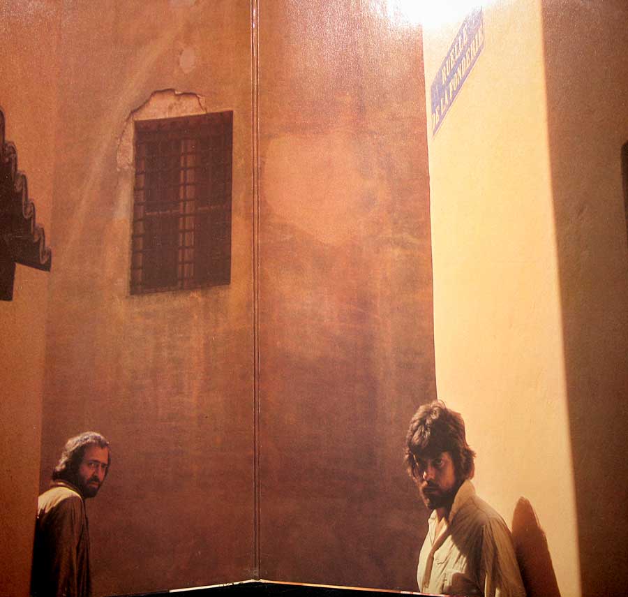 Photo of the left page inside cover  ALAN PARSONS PROJECT - EVE 12" Vinyl LP 