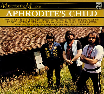 Thumbnail of APHRODITE'S CHILD  - Self-Titled album front cover