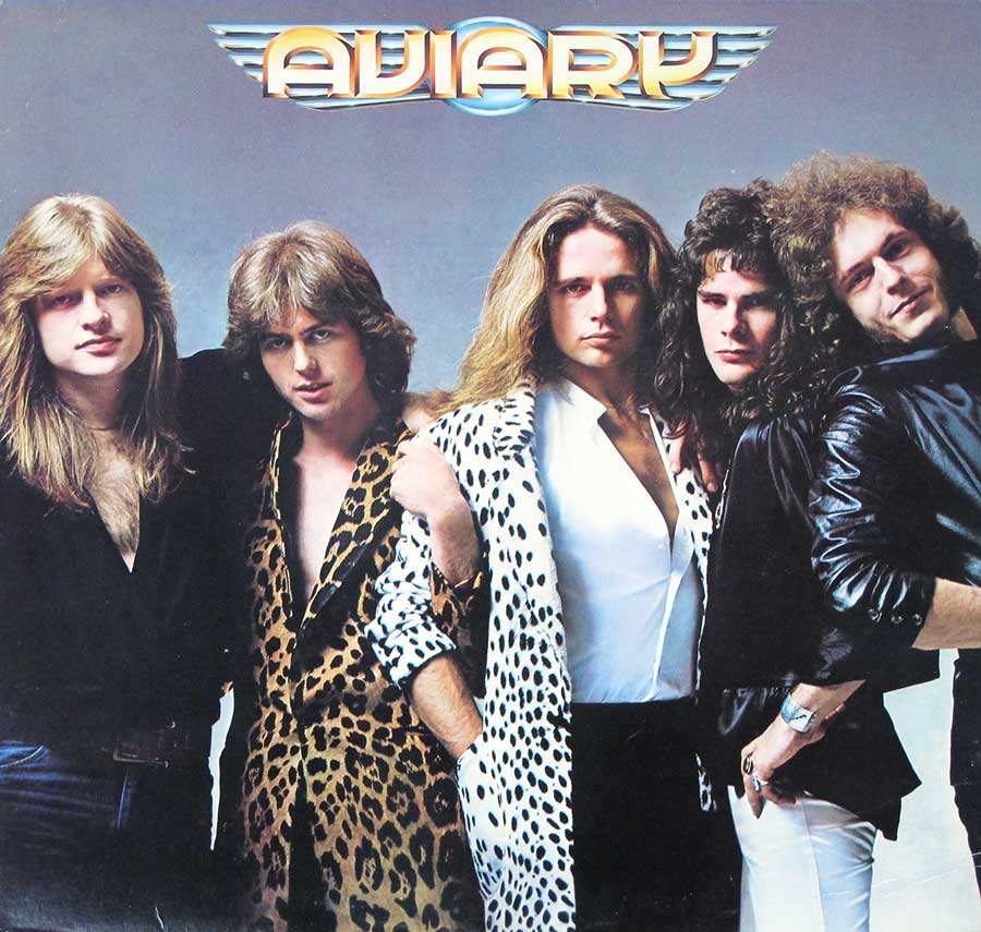 High Quality Photo of Album Front Cover  "AVIARY - S/T Self-Titled Prog Rock"