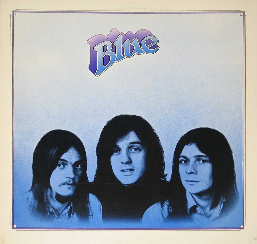 BLUE - Self-Titled Hugh Nicholson, Ian Macmillan, Timmy Donald 12" Vinyl LP Album front cover https://vinyl-records.nl