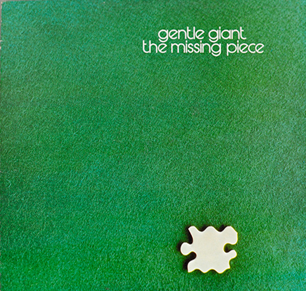 Front Cover Photo Of GENTLE GIANT - Missing Piece UK PrESSinG 12" LP VINYL 