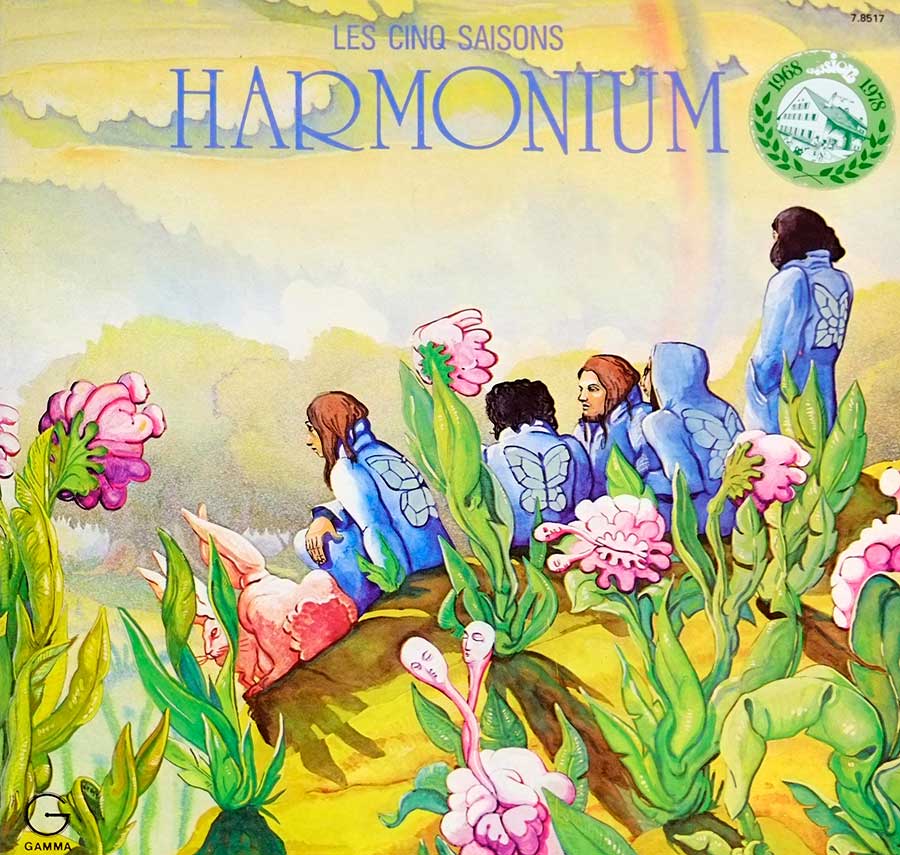 HARMONIUM Les Cinq Saisons / Si On Avait Besoin D'une Cinquième Saison Gatefold 12" LP VINYL  front cover https://vinyl-records.nl