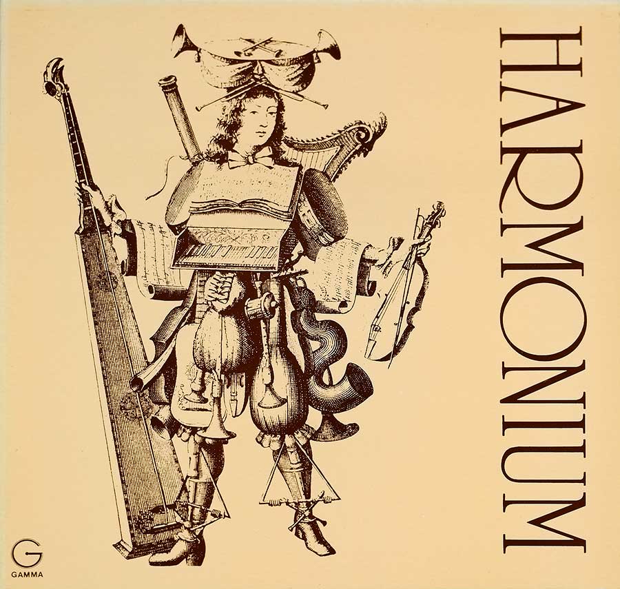 HARMONIUM - Self-Titled Orig France Gatefold Cover 12" LP VINYL Album front cover https://vinyl-records.nl