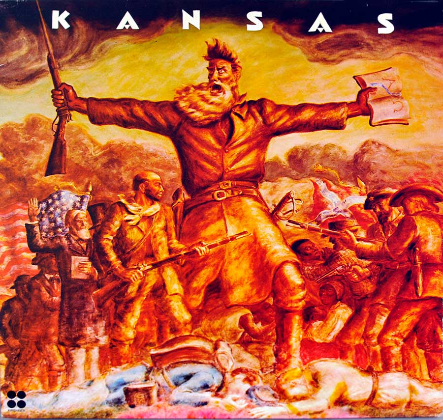 Large Hires Photo of the Kansas self-titled vinyl album
