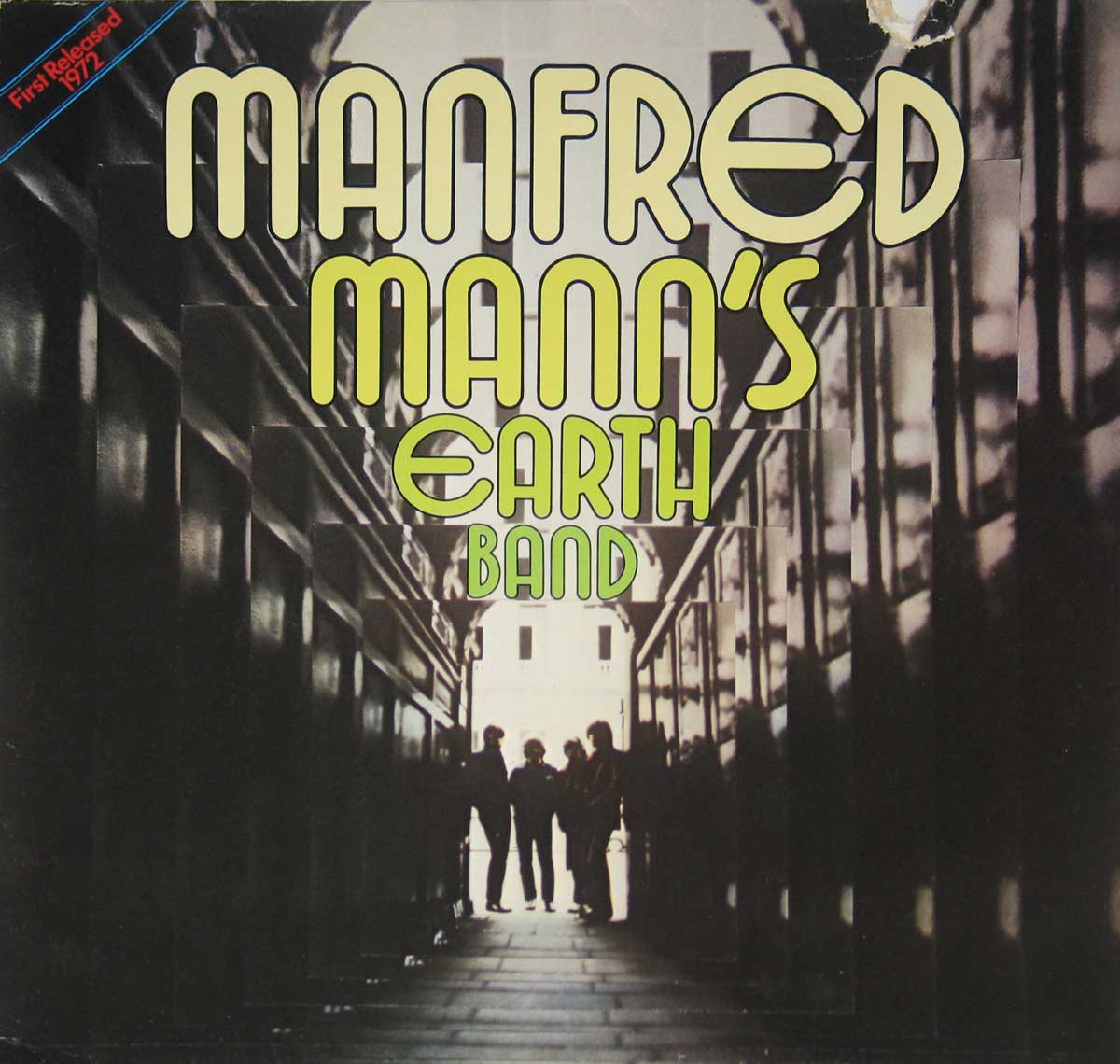 large album front cover photo of: MANFRED MANN'S EARTH BAND - S/T Self-titled Re-Issue 12" Vinyl LP Album 