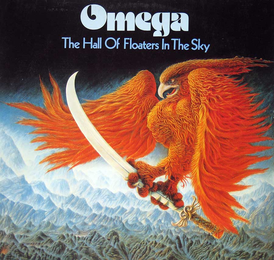 OMEGA - Hall of Floaters in the Sky  front cover https://vinyl-records.nl
