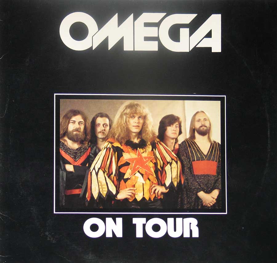 Front Cover Photo Of OMEGA - On Tour 12" Vinyl LP Album