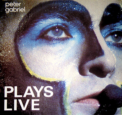 PETER GABRIEL - Plays Live album front cover vinyl record