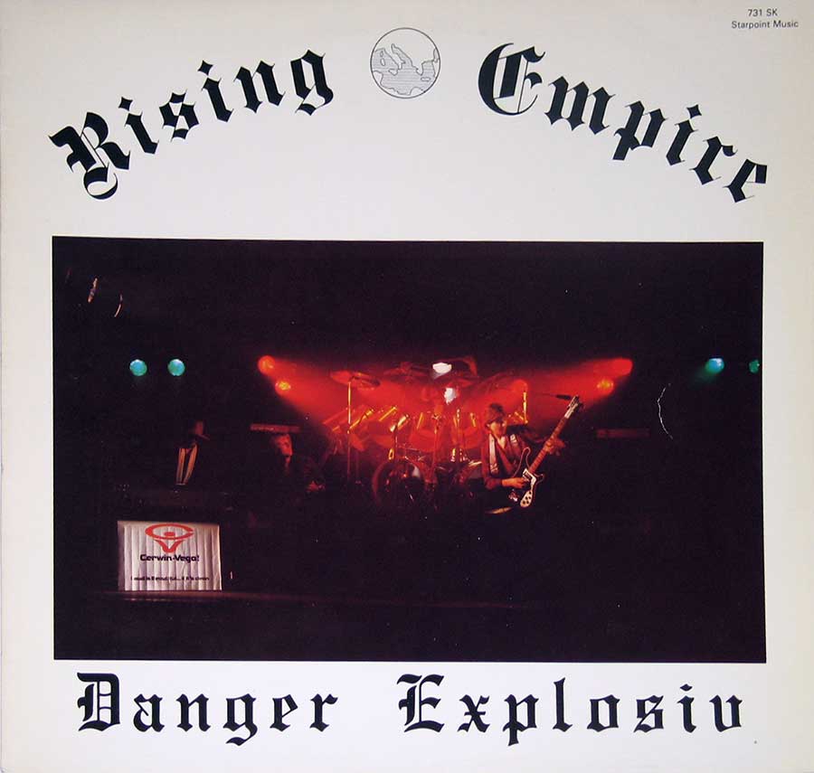 RISING EMPIRE - Danger Explosiv Swiss 12" Vinyl Lp Album
 front cover https://vinyl-records.nl
