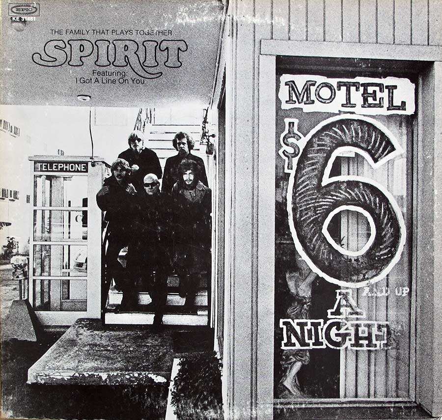 Front Cover Photo Of SPIRIT - The Family That Plays Together 12" LP Vinyl Album