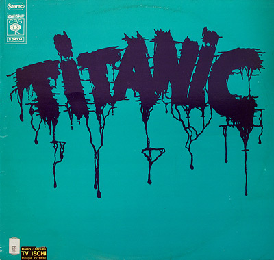 TITANIC - S/T  Self-Titled album front cover vinyl record