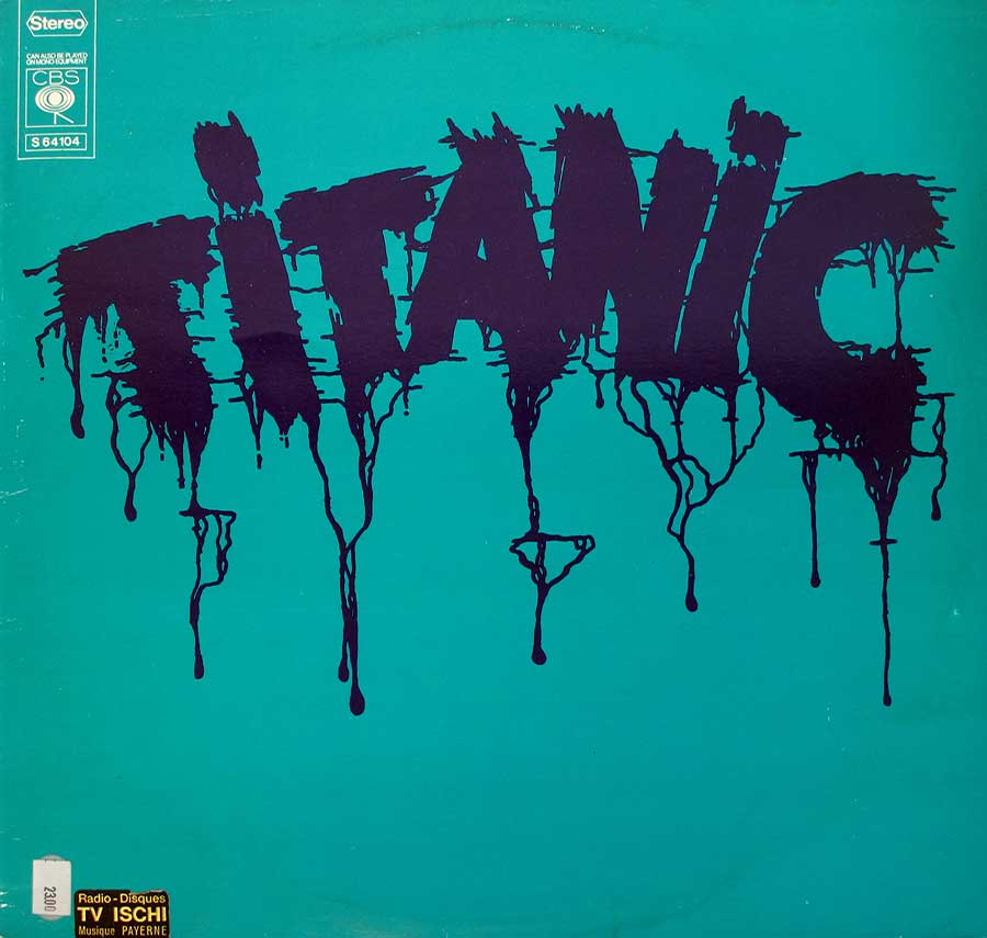 TITANIC - Self-Titled Dutch ExporT 12" Vinyl LP Album front cover https://vinyl-records.nl
