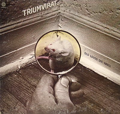 TRIUMVIRAT - Old Loves Dies Hard album front cover vinyl record