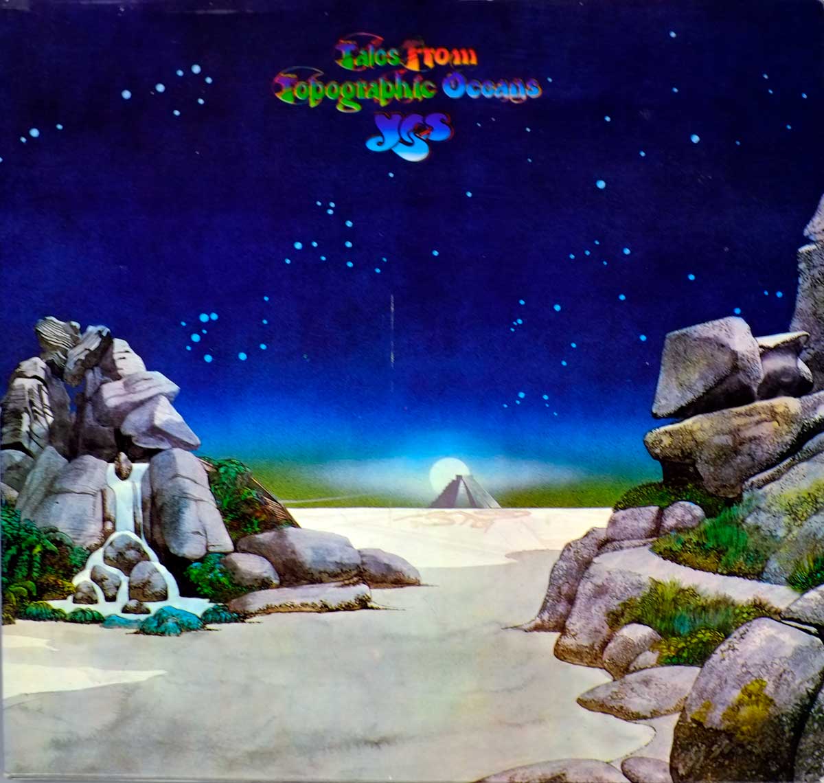 large album front cover photo of: YES TALES FROM TOPOGRAPHICS OCEANS   2lp FOC 12" DLP VINYL 
