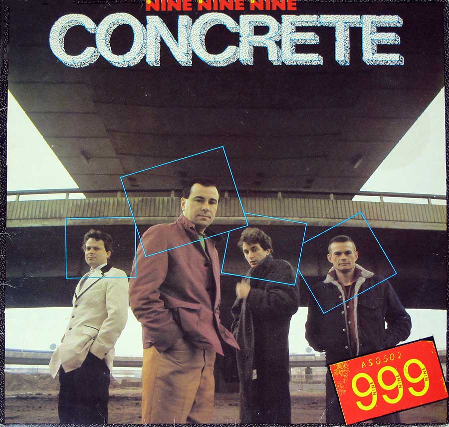 999 - Concrete 12" LP VINYL ALBUM front cover https://vinyl-records.nl