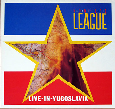 ANTI-NOWHERE LEAGUE - Live in Yugoslavia album front cover vinyl record
