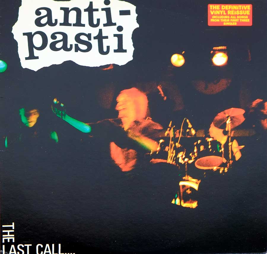 Album Front Cover Photo of ANTI-PASTI - The Last Call ( Italian Release ) 