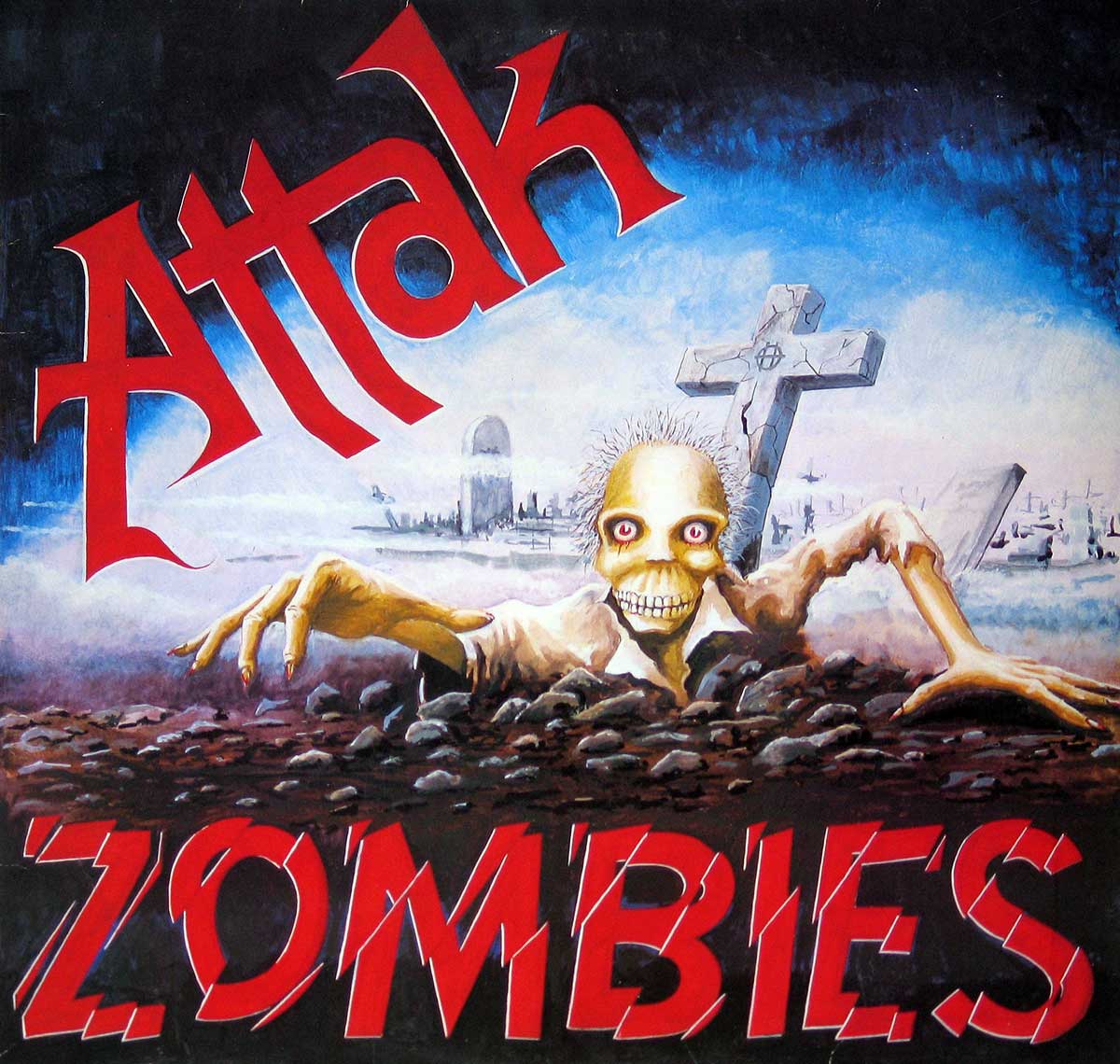 large album front cover photo of: Attak - Zombies  