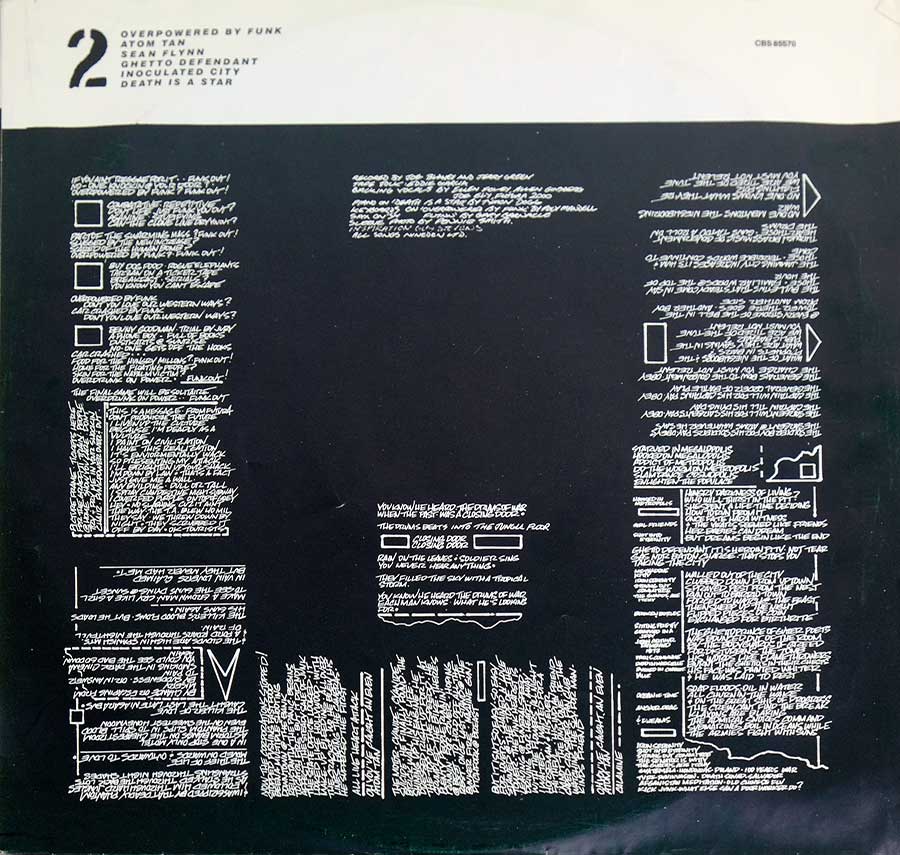 THE CLASH - Combat Rock Netherlands Release OIS + POSTER 12" Vinyl LP Album custom inner sleeve