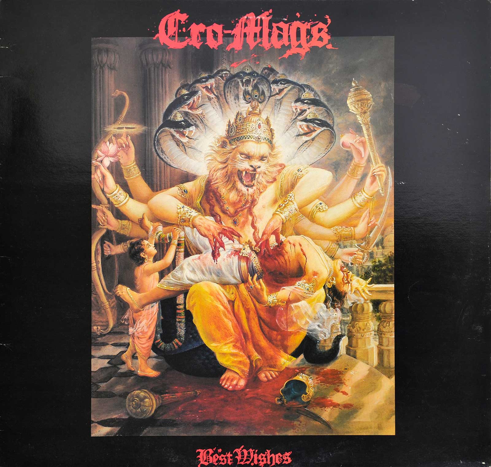 large album front cover photo of: cro-mags best wishes 