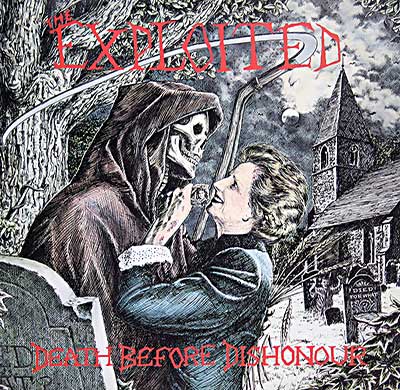 Thumbnail of THE EXPLOITED - Death Before Dishonour 12" Vinyl Album album front cover
