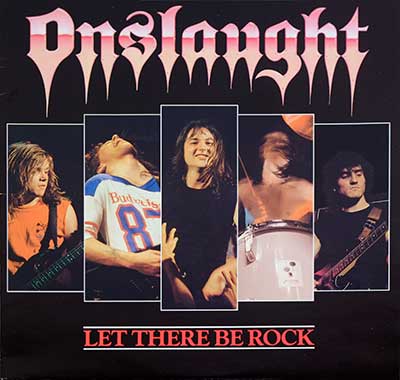 Thumbnail Of  ONSLAUGHT - Let There Be Rock 12" Maxi Single album front cover