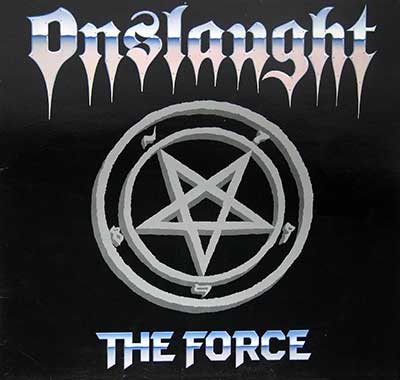 Thumbnail Of  ONSLAUGHT - The Force 12" Vinyl LP album front cover