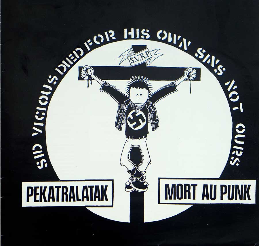 PEKATRALATAK - Mort Au PunK & URBAN BLIGHT - Revolte 12" LP VINYL ALBUM front cover https://vinyl-records.nl