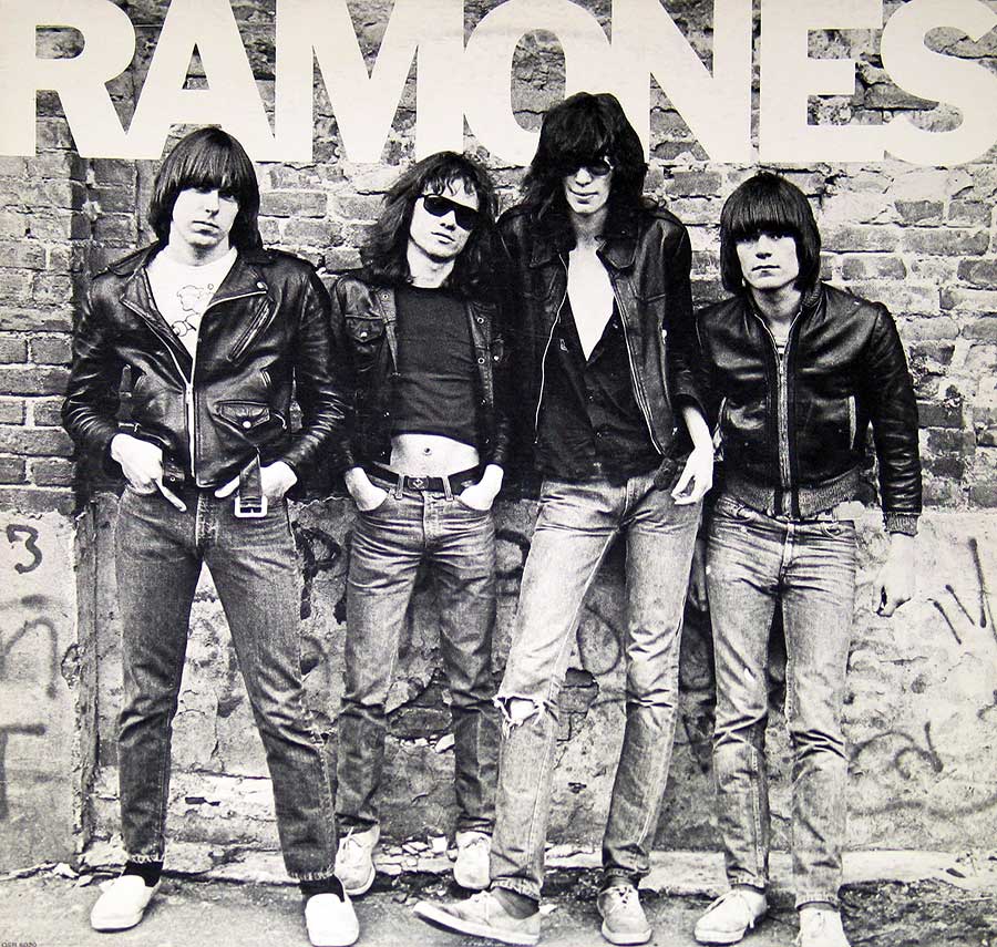 large album front cover photo of: Ramones - self-titled 
